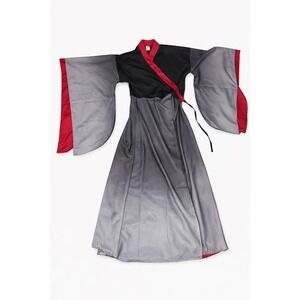 Tencent Mo Dao Zu Shi Anime Kimono Robe L Black Gray Red Cosplay Costume